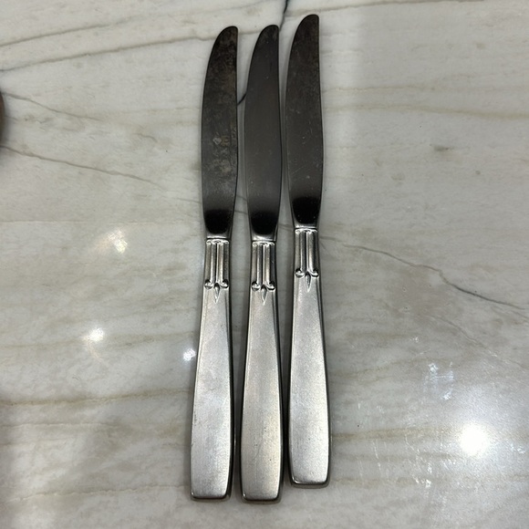 Oneida Satin Accent Flatware Stainless Steel Replacements forks knives spoons - Picture 4 of 11